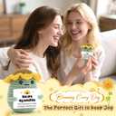 2 x Agantree art Cute Birthday Valentine's Day Gifts for Women You are My Sunshine Gift Ideas for Women 20s Mini Funny Crochet Handmade Sunflower Gifts Dolls Active Support Ideas