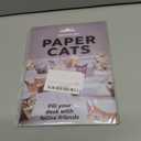 Paper Cats DIY Origami Paper, 50 Sheets Cat Origami Kit for Cat Lovers to Create Cute Desk Cat Decor, Craft Kits for Adults