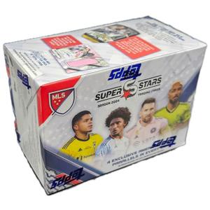 Topps Super Stars Season 2024 MLS Trading cards 9 Packs Per Box, 8 Cards Per Pack, 72 Cards In Total