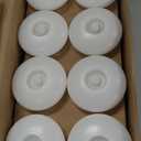 Homemory 24 Pack 3 Flameless Led Floating Candles, 200 Hour White Battery Operate Waterproof Tealights for Cylinder Vases, Centerpieces at Wedding Decor, Party, Pool