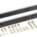 RealTruck BACKRACK Hardware Kit for use w/ 21" Toolbox, Low Profile, Black, N | 30119LP | Fits 2002-2025 RAM 1500/2500/3500; 2019-2025 Chevrolet/GMC Silverado/Sierra 1500 New Body Style & Others