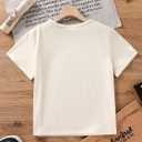 RoseSeek Girl's Summer Tropical Graphic Tees Crewneck Short Sleeve T Shirt Casual Cute Tops