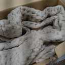 Bedsure Lightweight 100% Cotton Waffle Blanket, King, Linen