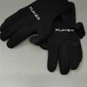 XUKER Water Gloves, 3mm & 5mm Neoprene Five Finger Warm Wetsuit Winter Gloves for Scuba Diving Snorkeling Surfing (Large)