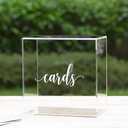 Clear Acrylic Card Box with Slot Premium 10 10 7 in, Thick 4 mm DIY Wedding & Event Keepsake Box (Blank, No Print) for Receptions, Fundraisers & Graduation