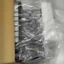 Cisily Kitchen Soap Dispenser Set with Sink Caddy, 12 Oz Glass Bottle, Hand and Dish Soap Dispenser Set with Sponge Holder, Black Stainless Steel Kitchen Countertop Sink Organizer Accessories