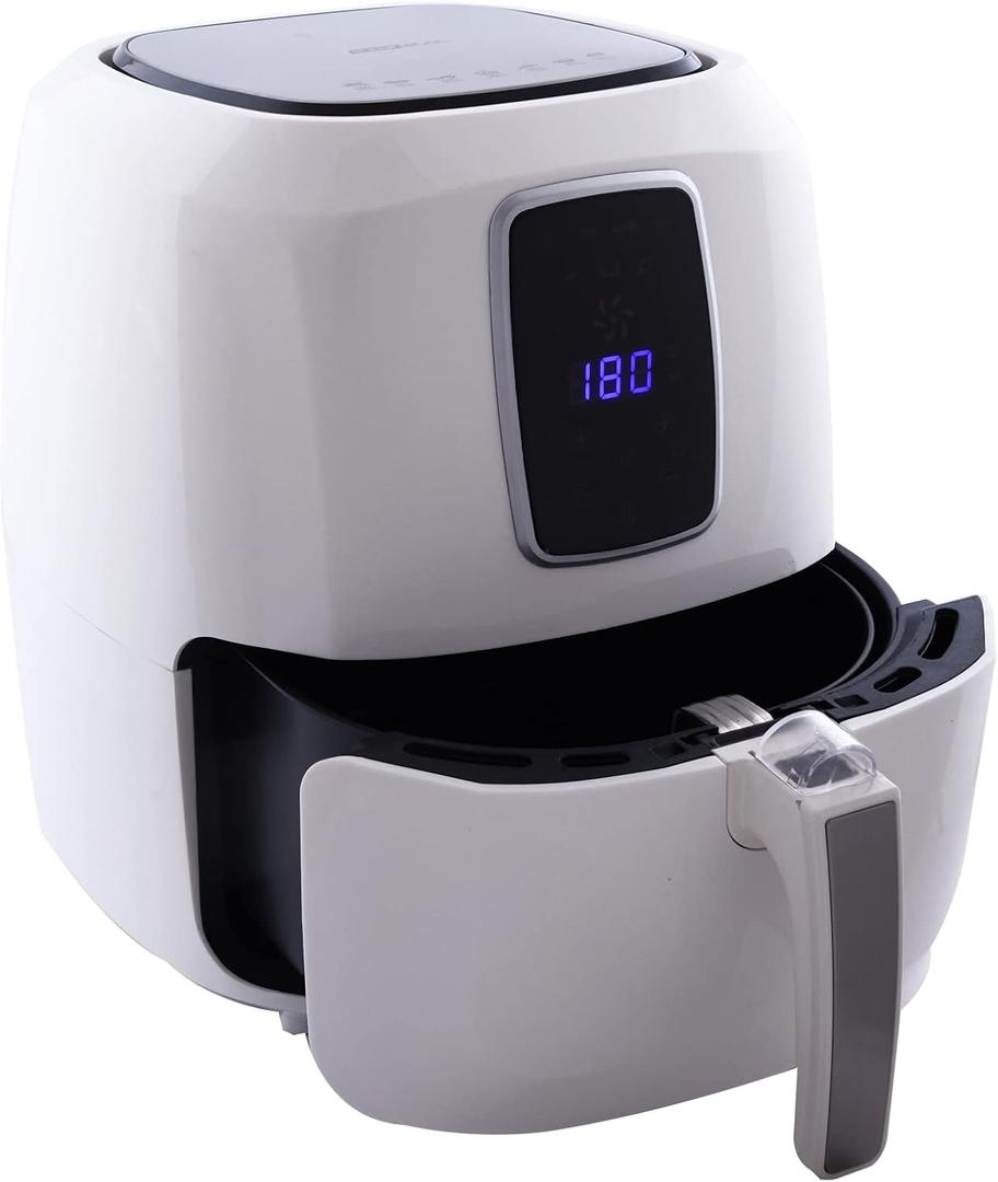 Al Saif Air Fryer Digital 6 Liter 1800 Watts, White