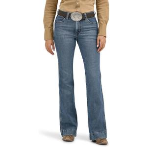 Wrangler Women's Retro High Rise Trouser Jean Shelby 32W x 36L