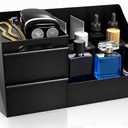 Pebblini Cologne Organizer for Men, Perfume Organizer, Cologne Stand for Bathroom Countertop, Dresser or Bedroom Storage, Gift for Men