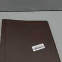 Samsill Vintage Leather Binder, 1.5 Inch Round Ring (Holds 325 Sheets), Letter Size 8.5x11 Documents, Professional Organizer Portfolio, Planner, No Zipper, Brown