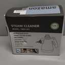 Steam Cleaner, Pressurized Handheld Steam Cleaner for Home with 12pcs Accessories & Safety Lock, Multi-Surface Powerful Natural Steamer for Deep Cleaning Grout, Kitchen, Bathroom, Car, Windows, White