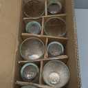 Set of 10 Hammered Glass Cups, 16oz. Dishwasher Safe Cocktail Drinking Glasses - Clear Heavy Base Stemmed Water Glasses, Tall Beer Glasses, Bar Glass, Juice, Iced Tea, Margarita, & Everyday Drinks.