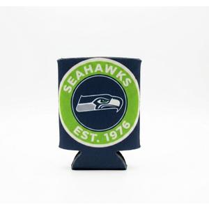 Seattle Seahawks NFL Can Cooler Two-Sided Design