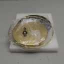 kondyfayo 360 Rotating Sunglass Organizer Storage, Stainless Steel Glasses Holder Stand, Glasses Organizer with Tray for Desk, Dresser, Tabletop, Nightstand and Home Decor (Gold)