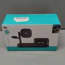 5 in 1 Alarm Clock with Wireless Night Stand Charging Station for Apple All in One Watch and Phone Charging Stand for iPhone 17 Air 16 15 14 13 12 Series Multiple Devices Bedrooms