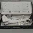 LUXE Bidet NEO 120 Plus - Single Nozzle, Non-Electric Bidet Attachment for Toilet Seat, Patented Slide-In Install, 360 Self-Clean, EZ-Lift to Clean, Rear Wash (Chrome)