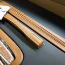 Coolife Luggage 3 Piece Set Suitcase Spinner Hardshell Lightweight TSA Lock (20in/24in/28in, Apricot/Black)