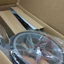 KVV 3 Wheel Golf Push Cart Ultra Lightweight Smallest Folding Size, New-Version Scorecard Holder (Charcoal)