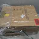 Fiqevs 3 Globe Floor Lamp Mid Century Modern, Gold Standing Lamp with Frosted Glass Shade & LED Bulbs, Tall Pole Light with Foot Switch for Living Room Bedroom Office - Antique Brass