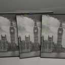 GOmaize Front Loading Black Picture Frame 11x14 Set of 3 Wall and Table Mounting
