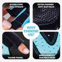 MhIL Workout Gloves for Women Breathable Gym Gloves for Women with Palm Protection and Enhanced Grip Padded Weight Lifting Glove for Womens with Wrist Wraps Support Weightlifting Exercise Cycling, Small