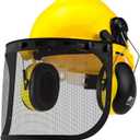 NEIKO 53880A Forestry Helmet for Safety (Yellow)