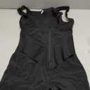 FeelinGirl Fajas Colombianas Moldeadoras Butt Lifting Shapewear Tummy Control Postpartum Faja Body Shaper with Zipper Crotch (Large, Black)