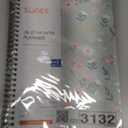 SUNEE 20262027 Monthly Planner  Large 7" x 10" Organizer with Tabs, Note Pages, 100 GSM Paper, 24-Month Calendar, Spiral Bound, Flexible Cover for Office, School, Women, Men, Green Wildflowers