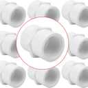 10Pack 1" Socket x Female Pipe Thread Adapter PVC Pipe Fittings Furniture Grade SCH40 2-Way PVC Hose Adapter Coupling with 1" Female Hose Thread for Sprinkler, Irrigation