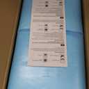 Amazon Basics Heavy Duty Dog and Puppy Pee Pads, Leak-Proof 5-Layer Super Absorbent, Quick-Dry Surface for Potty Training, Regular Size, 24x23", Blue & White, 50 Count