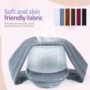 2 x AWAYTR Women's Headbands, 6 Pack Soft Elastic Non Slip Hair Bands, Head Band for Women Daily Use (Coffees)