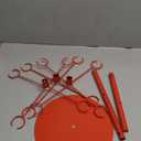 Christmas Cocktail Tree Stand Snowflake Tree Drink Holder 3 Tier 12 Holders for Champagne, Martini and Margarita Cups Holder for Christmas Winter Birthday Weddings Bridal Shower Parties