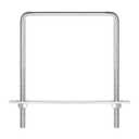 uxcell Square U-Bolts, 152mm(5.98") Inner Width 200mm Length M10 304 Stainless Steel U Clamp Bolt with Nuts and Plates, for Boat Trailer