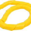 25mm Dia Electrical equipment Flexible Spiral Tube Cable Wire Wrap Computer Manage Cord Yellow 1M Length