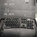 Cloud Nine C989M Ergonomic Mechanical Keyboard for PC - Kailh Tactile Brown Switches - RGB Light Up LED Backlit with USB - Ergo Split Key Board with Macro