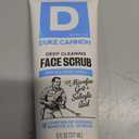 Duke Cannon Deep Cleaning Face Scrub for Men, Exfoliating Face Wash with Salicylic Acid & Aloe, Unclogs Pores, Oil Control, 6 oz