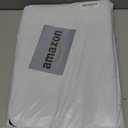 Fireproof Document Bag, Insulated Large Document Box with Lock, Important Document Organizer with Waterproof Zipper, Portable Soft Home Travel Office Safe Storage for Legal/Letter/A4 Files,Black (17" x 12" x 5.3",13 transparent)