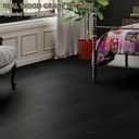 Peel and Stick Floor Tile, 36-Pack 36"x 6" Black Wood Grain Sticky Tiles, Waterproof Vinyl Flooring Cover 54 sq. ft, DIY Luxury Vinyl Plank Flooring for Bedroom, Living Room, Kitchen