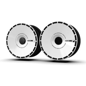 Wheel Cover for Tesla Model 3 18-Inch, Snap-On Full Coverage Rim Protector, Less Wind Drag, Tesla Model 3 Accessories, Fit 2017-2023, White Ring