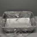 Stainless Steel Cat Litter Box, 20"x14"x6"(Height) Large Metal Litter Box, Easy to Clean, Non Stick No Smell Litterbox for Cats/Kitty (Large (19.7"x13.7"x6"))