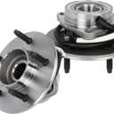 ECCPP Replacement for Wheel Bearing and Hub Assembly For Ford F-150 199719981999 2000 Wheel Hubs 5 Lugs W/ABS 515010x2