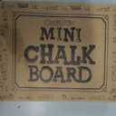 Mini Chalkboard Signs for Food Labels for Party Buffet, Small Place Cards or Name Tags with Iron Stand for Chafing Dish, Mimosa Bar Supplies, Wedding Chalk Board Sign with 2 Pens, 10 Pack White