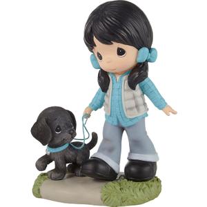 Precious Moments 226401 I Labradore You Black Labrador Resin Figurine, Multicolor