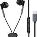 Samsung Earbuds USB C Wired Headphones for Samsung Galaxy A17 A16 5G A35 S25 Ultra S25+ A26 A36 A56 A55 S24 Plus FE A54 S23 S22 A53, Type C Earphone USBC Ear Buds with Microphone Volume Control