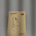 TECKNET Ergonomic Mouse Rechargeable Bluetooth - 4800 DPI Vertical Mice 6 Adjustable Levels, Wireless Optical Carpal Tunnel Mouse Right Hand, Multi Device for Laptop, PC, Computer, MacBook - Black