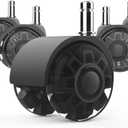 Office Chair Wheels Casters - Protection for Hardwood Floors and Carpet, Heavy Duty Silent Computer Chair Wheels with Standard Stem 7/16* 7/8(11mm*22mm),Office Furniture Casters Set of 5(Black)