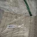 CAMILSON Easy Jute Rug 10x14, Indoor Outdoor Natural Color Fiber Area Rugs for Living Room Patio and Kitchen Rug, Sisal Boho Woven Design, Easy-Cleaning, Washable Outside Carpet Alfombras (10 x 14)