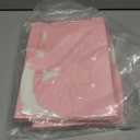 CHNLML 12 Pack Treat Boxes, 6.2x3.6x3.3 Inches Candy Gift Boxes, Party Favor With Handles, Paper Gift Boxes for Kids, Snacks, Candy, Toys, Birthday, Wedding, Halloween, Christmas (Pink)