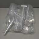 Prestee 100 Pack Clear Plastic Champagne Flutes - 4.5 oz Durable Disposable Champagne Glasses for Parties, Weddings, Toasting and Large Celebrations - Elegant Wine Glasses Stemware for Easy Cleanup