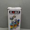 Montessori Toys for 2 3 Year Old Boys Toddlers, Car Ramp Toys with 6 Cars & Race Tracks, Garages and Parking Lots, Ramp Racer Toy Gift for Boys Girls Age 18 Months and Up, Multicolor